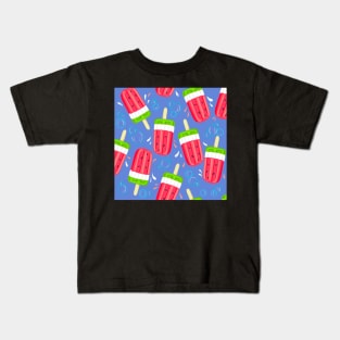 Watermelon ice pop Kids T-Shirt